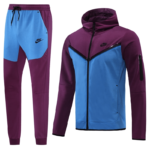 Conjunto Tech Fleece – Roxo/Azul