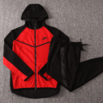 Conjunto Tech Fleece – Vermelho/Preto - Imagem 2