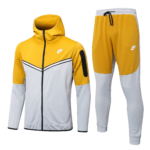 Conjunto Tech Fleece – Amarelo/Preto/Branco