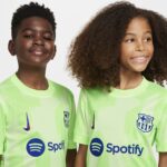 Conjunto Barcelona III - 2024 Infantil - Imagem 3