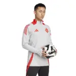 Moletom Internacional Treino Cinza - 2025/26 - Imagem 3