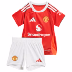 Conjunto Manchester United I 2024 – Infantil