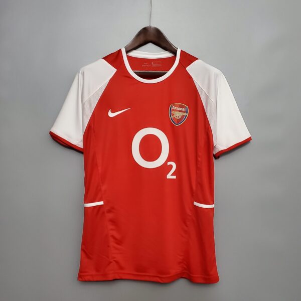 Camisa Arsenal Retrô - 2002/03