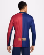 Camisa Barcelona I Manga Longa – 2024 - Imagem 2
