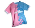 Camisa Palmeiras Edição Especial Azul e Rosa - 2023