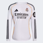 Camisa Real Madrid I - 2025/26 Manga Longa