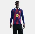 Camisa Barcelona I - 2025/26 Manga Longa
