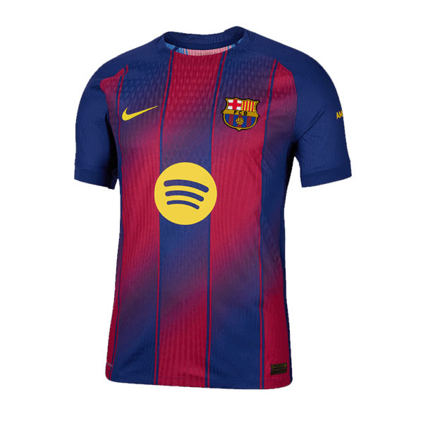 Camisa Barcelona I Versão Jogador – 2025/26