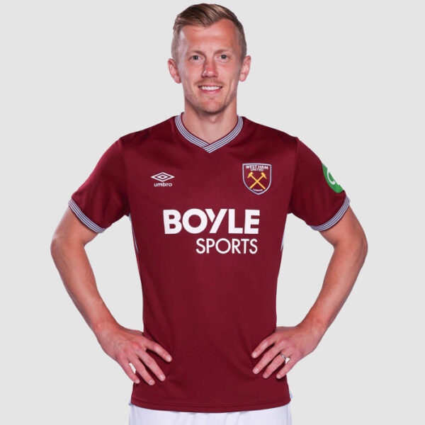 Camisa West Ham I – 2025/26