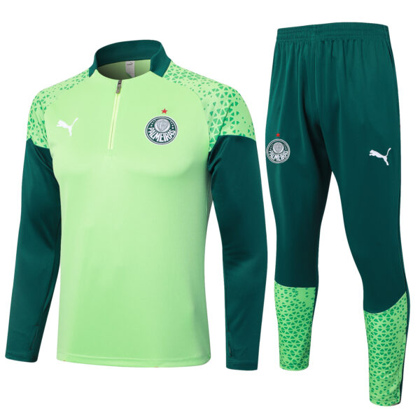 Conjunto Treino Palmeiras Verde Claro - 2025/26