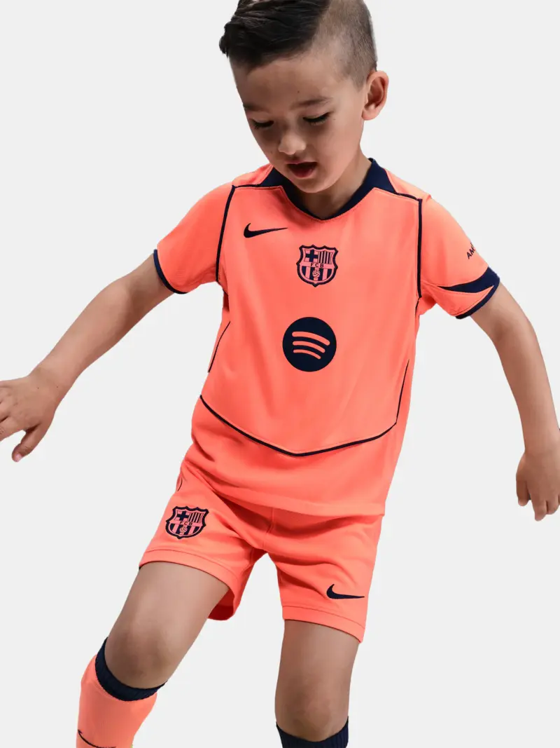 Conjunto Barcelona III - 2025/26 Infantil - Imagem 1