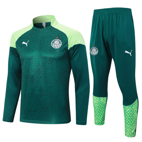 Conjunto Treino Palmeiras Verde Escuro - 2025/26