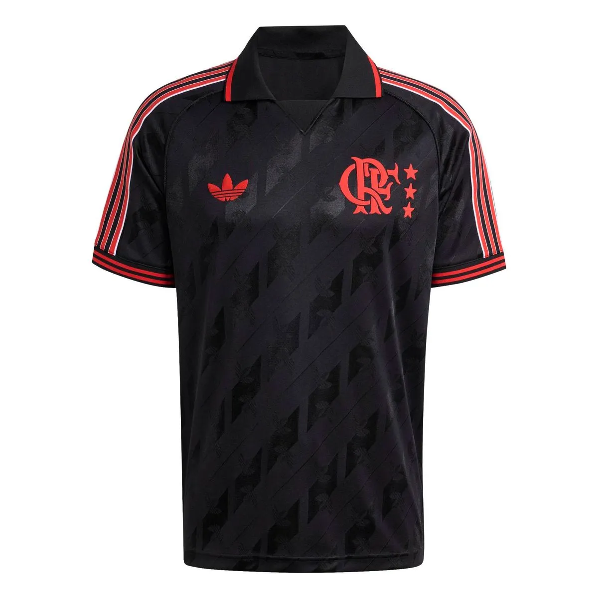 183659-1200-auto Camisa Flamengo LIFESTYLE Preta - 2025/26 - Imagem 1