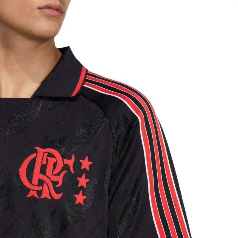 Camisa Flamengo LIFESTYLE Preta - 2025/26 - Imagem 4