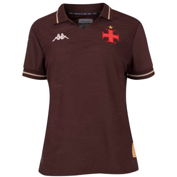 Camisa Vasco III - 2025/26 Feminina Pré-Venda