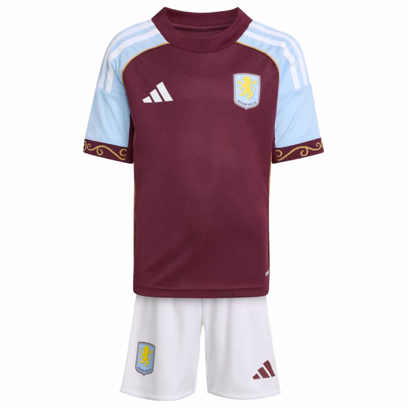 Kit Infantil Aston Villa I - 2025/26 - Imagem 1