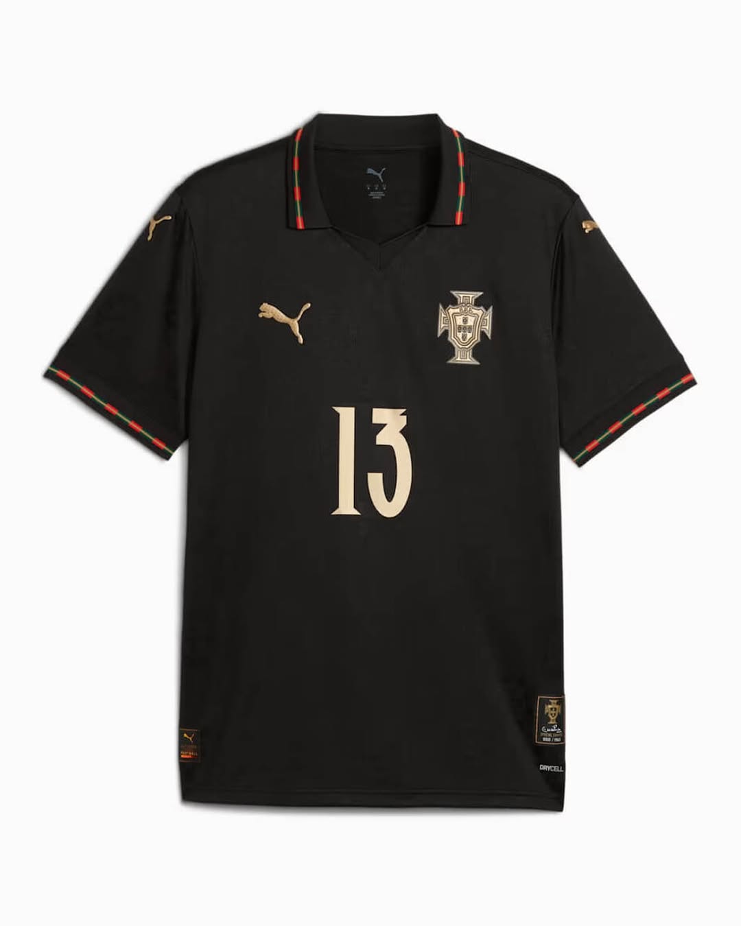 222 Camisa Portugal Edição Pantera Negra Eusebio – 2025/26 - Imagem 1