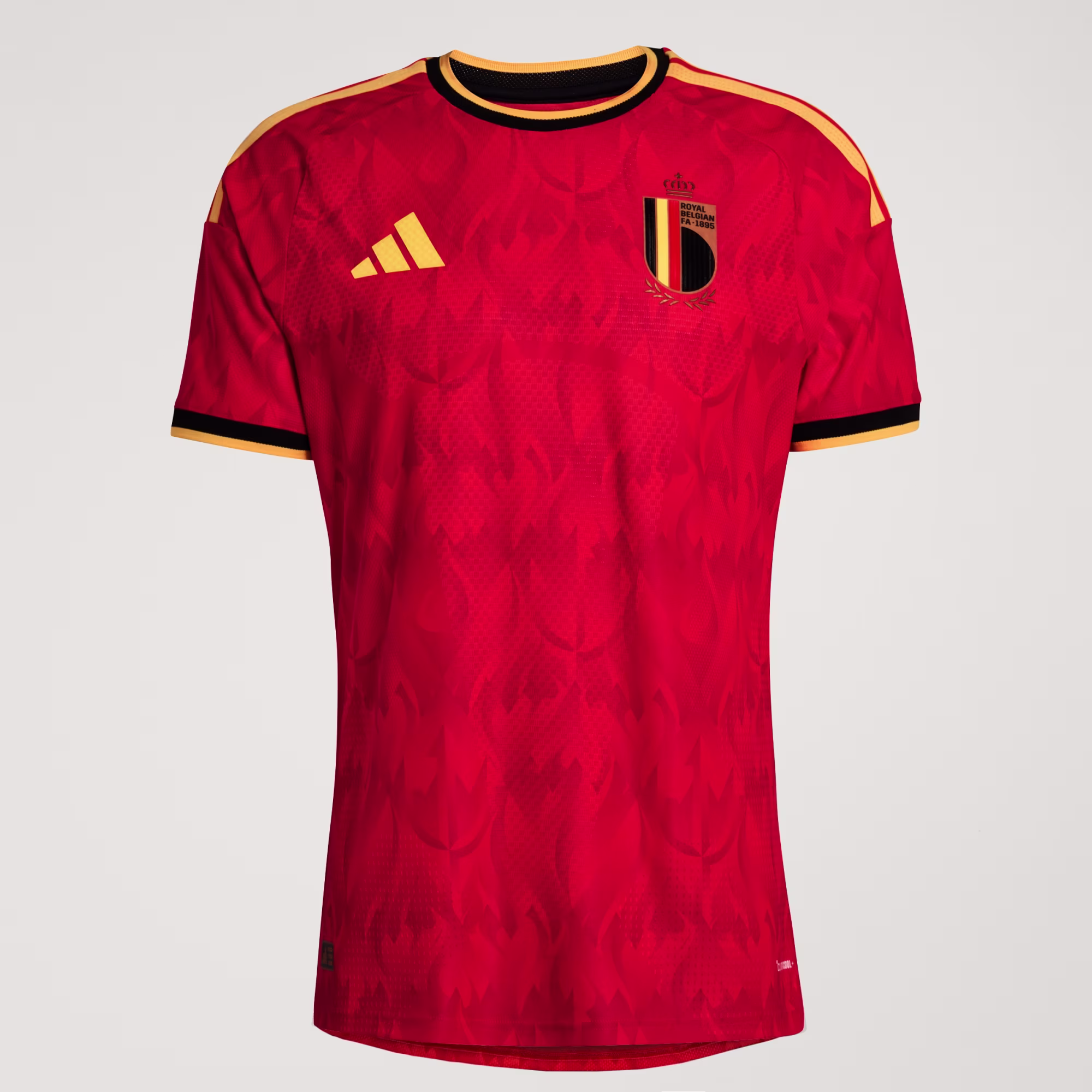 Belgium_26_Home_Authentic_Jersey_Red_JM8378_HM5 Camisa Bélgica I – 2026 Modelo Jogador - Imagem 1