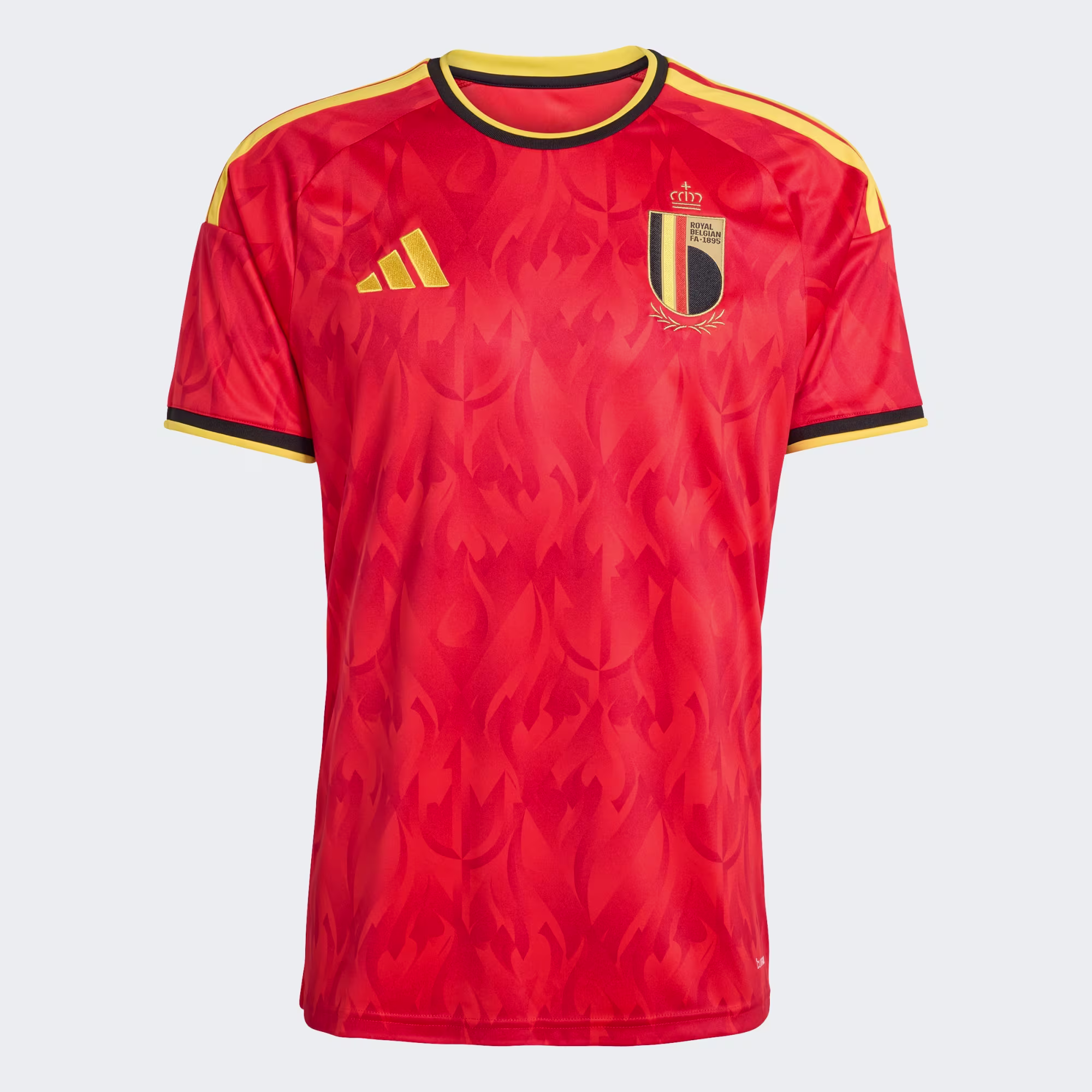 Belgium_26_Home_Jersey_Red_JM8381_01_laydown Camisa Bélgica I – 2026 - Imagem 1