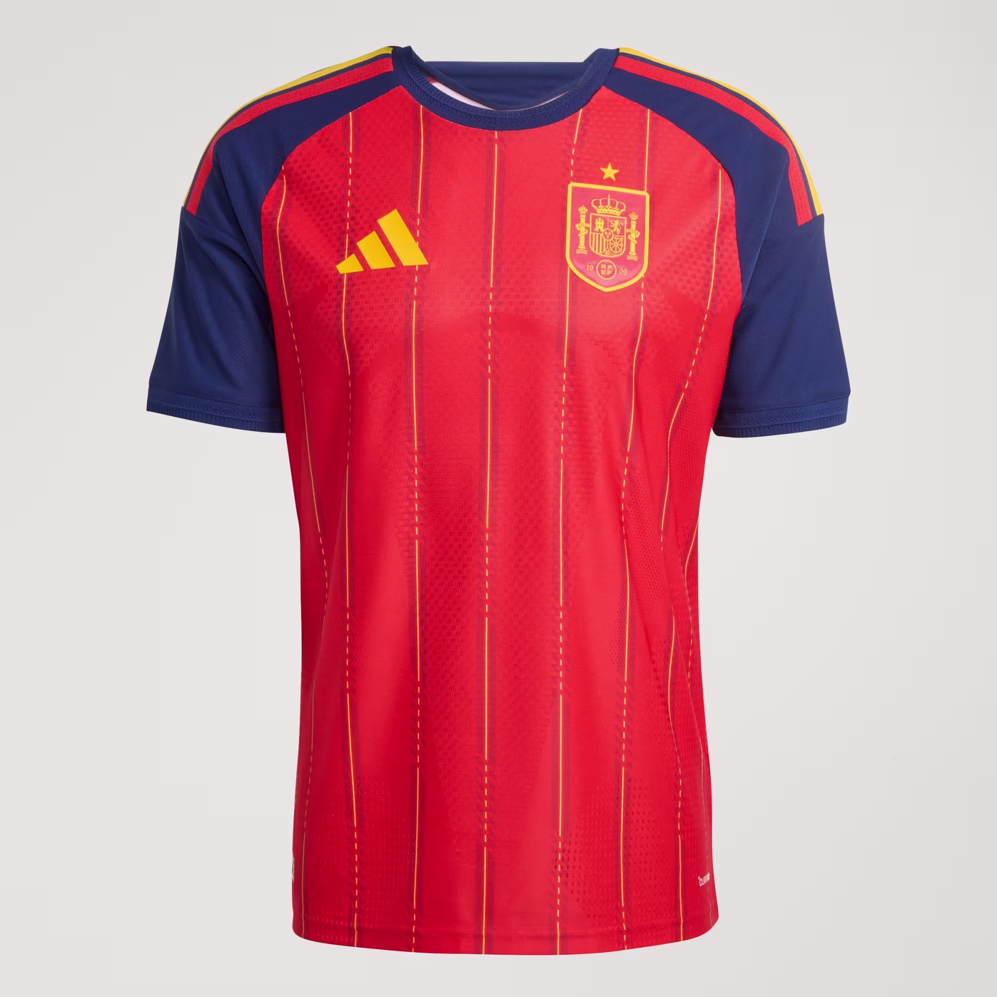 Camiseta_Authentic_de_la_primera_equipacion_de_Espana_26_Rojo_JN4366_HM5 Camisa Espanha I – 2026 Modelo Jogador - Imagem 1