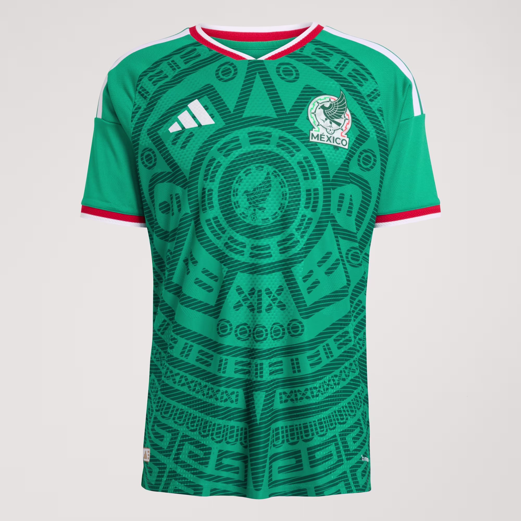 Mexico_26_Home_Authentic_Jersey_Green_JL8540_HM5 Camisa México I - 2026 Modelo Jogador - Imagem 1