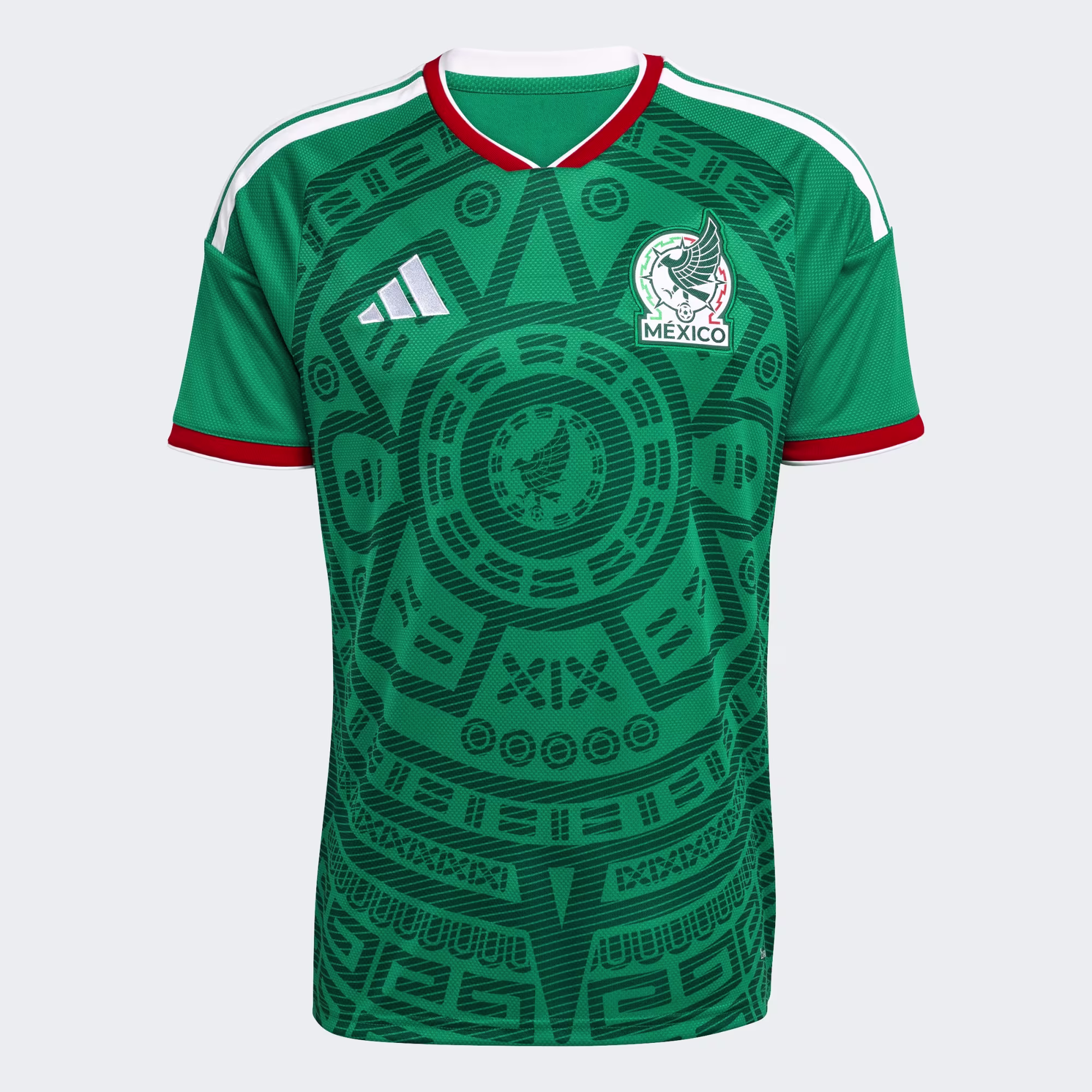 Mexico_26_Home_Jersey_Green_JL8537_01_laydown Camisa México I - 2026 - Imagem 1