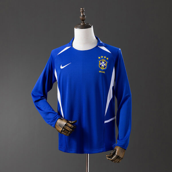 Camisa do Brasil II - 2002 Manga Longa