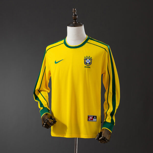 Camisa do Brasil I - 1998 Manga Longa