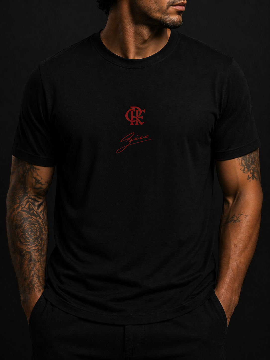 Camisa Flamengo Casual - Zico - Imagem 2