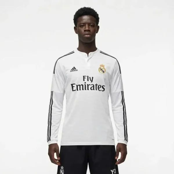 Camisa Real Madrid Retro I - 2014/15 Manga Longa