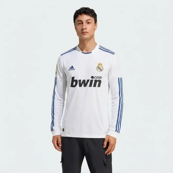 Camisa Real Madrid Retro I - 2010/11 Manga Longa