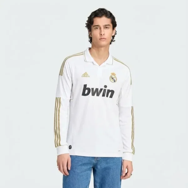 Camisa Real Madrid Retro I - 2011/12 Manga Longa