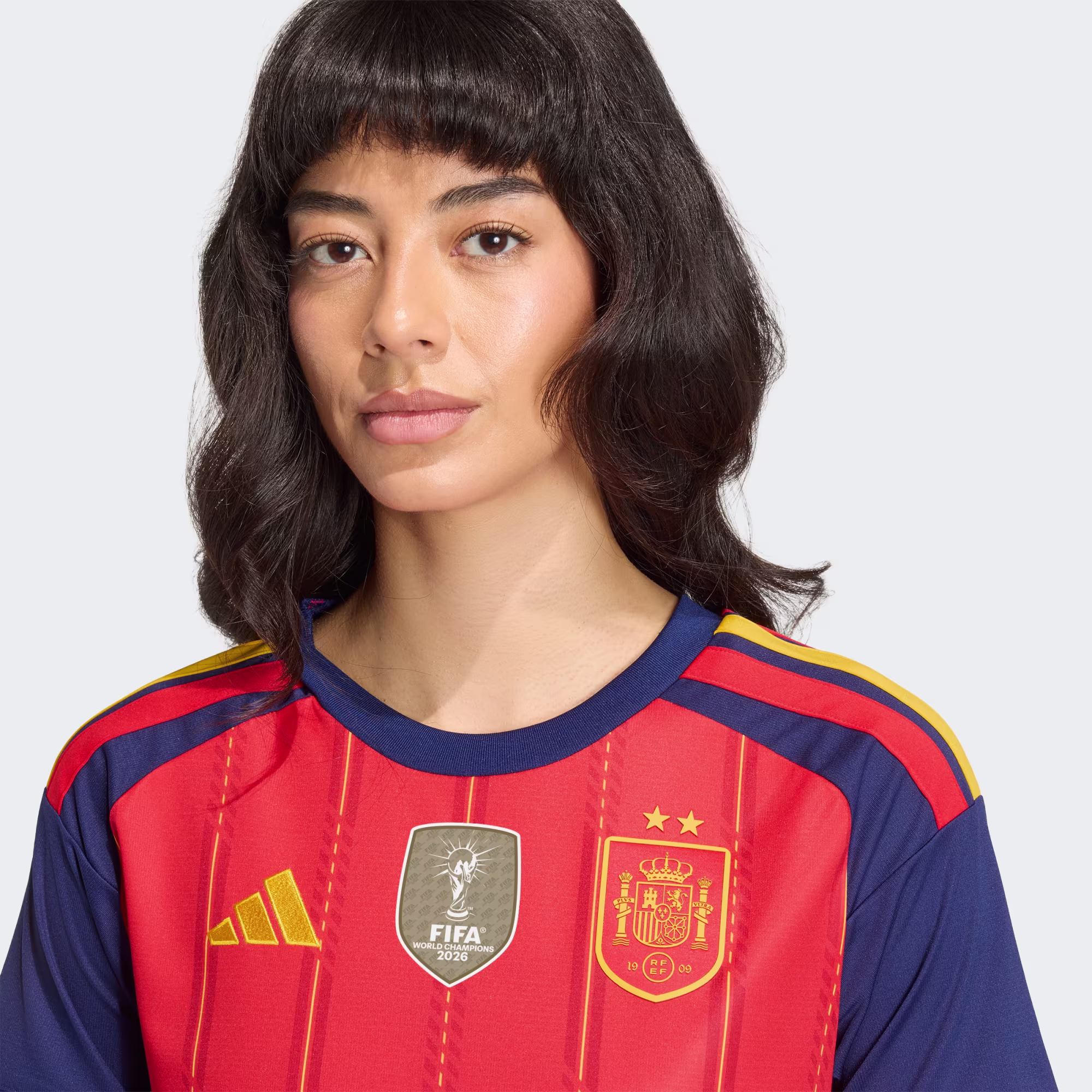 Camisa Espanha I - 2026 Feminina Edição Campeã Mundial - Imagem 3